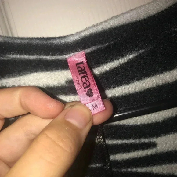 Zebra Print Footie Pajamas - Picture 4 of 5